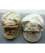 PRE-OWNED ACU UCP &amp; MULTICAM OCP PATROL CAP 7 1/4 AUTHORIZED UNIFORM HAT 23 - €24,69 EUR