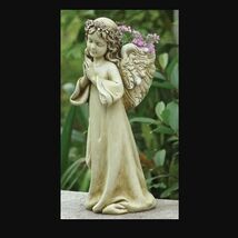 Roman Joseph Studio Praying Angel Planter Garden Statue 16 Inch Cream 40045 - $79.99