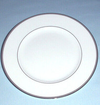 kate spade Lenox Sonora Knot Dinner Plate Platinum Rim 10.75&quot; USA New - £19.10 GBP