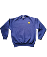 VINTAGE Visitation Eagles Sweater Adult Extra Large Blue MI Highschool F... - £9.58 GBP