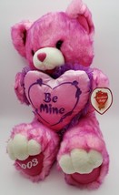 2003 Dan Dee Sweetheart Teddy Bear Plush Valentines Pink Heart Be Mine 2... - $12.00