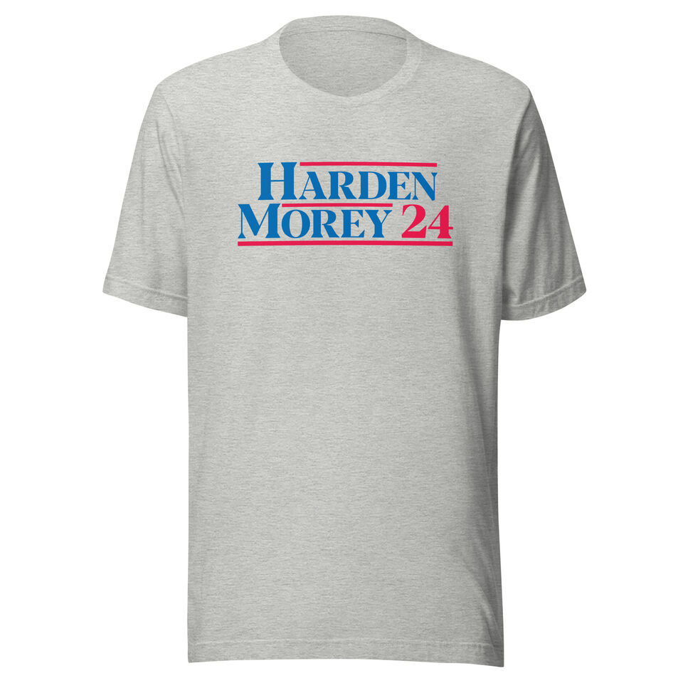 JAMES HARDEN & DARYL MOREY 2024 T-SHIRT Philly Basketball Funny Dysfunction Tee