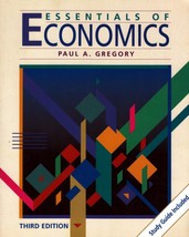 Essentials of Economics [Third Edition] by Paul A. Gregory / 1995 Textbook - £4.28 GBP