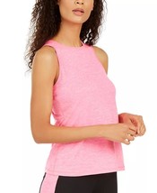 MSRP $40 Ideology Women&#39;s Essentials Heathered Keyhole-Back Tank Top Siz... - $12.82