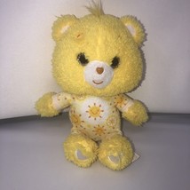 Care Bear Plush Cub Sunshine Pajama Party Edition 8” Tall Yellow Cheerful - $27.16 CAD