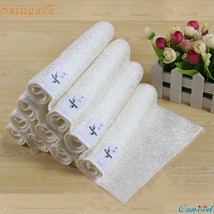 5PCs Gifts High Efficient Anti-grease Dish Cloth Bamboo Fiber Washing - £5.13 GBP