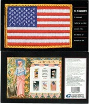 One Souvenir Booklet of  20 of OLD GLORY 37¢ US PS Stamps. Sc 3776-3780 - £12.22 GBP