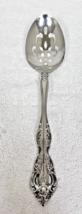 Oneida Michaelangelo Heirloom Stainless Flatware Pierced Serving Spoon 8... - $19.80