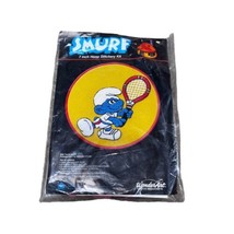 Vintage WonderArt Smurf Playing Tennis 7 Inch Hoop Embroidery Kit NEW SE... - £14.76 GBP