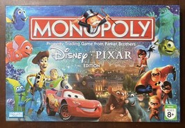 Monopoly Disney Pixar Edition Board Game Parker Brothers 100% Complete 2007 - £25.38 GBP