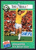 U.S. Soccer Team Goalkeeper Tony Meola 1990 Sports Illustrated For Kids #159 ! - £0.58 GBP