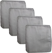 Outdoor Cushion Covers, Patio Chair Cushion Covers Only, Water Resistant Patio C - £49.08 GBP