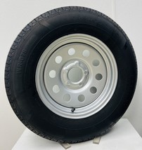 One New 15&quot;x5&quot; - 5x4.5 Trailer Wheel With 205/75R15 Load Range D, 8 PLY ... - £92.44 GBP