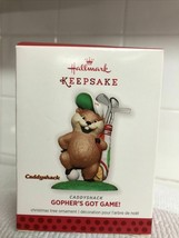 Hallmark Keepsak &quot;Caddyshack&quot; Gopher&#39;s Got Game! Ornament - £8.23 GBP