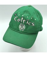 Vintage Boston Celtics Green Embroidered Logo G Cap Snapback Hat NBA Cap - £23.38 GBP