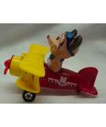 Vintage Walt Disney MICKEY MOUSE Airplane Plane Diecast Metal Toy  1980&#39;s - $282.14 MXN
