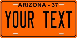 Arizona 1937 License Plate Personalized Custom Auto Bike Motorcycle Moped tag - £8.78 GBP+