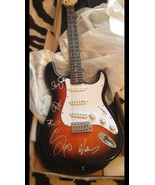 JOURNEY  w/ Steve perry AUTOGRAPHED full size GUITAR - $999.99