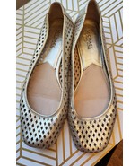 MICHAEL Michael Kors Gold Color 8 1/2M Women Flat Shoes Upper Leather Sole - $696.00 MXN