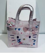 Sanrio Hello Kitty Tote  Bag w/ Face and Flowers 10 x 9.5 - $33.71