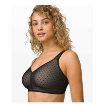 NWT Lululemon Like Nothing Lace Bra in Black/Barely Beige Size 32D - £43.07 GBP