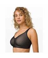 NWT Lululemon Like Nothing Lace Bra in Black/Barely Beige Size 32D - £43.00 GBP