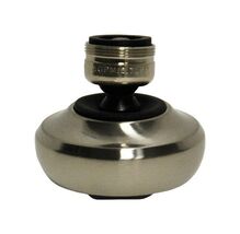 Danco Dual Thread 15/16 in.- 27M x 55/64 in.-27F Brushed Nickel Swivel - $15.95