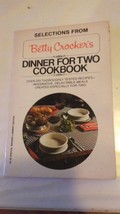 Betty Crocker&#39;s Dinner for Two Cookbook [Paperback] Betty Crocker - £11.86 GBP