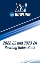2023 - 2024 NCAA Bowling Official Rules Book National Collegiate Paperback - £31.61 GBP