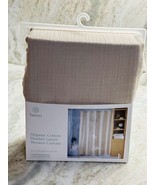 Neat well Soft Cotton Gazue Shower Curtain 72x72inches-Green - $94.71 CAD