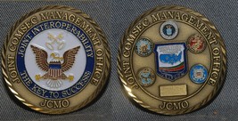 JCMO Joint Communication Security Mgmt Office quire rare challenge coin - £13.39 GBP