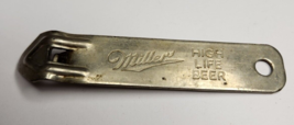 Vintage Miller High Life Beer Can Opener 4”  Miller Brewing Co. Milwaukee Wis. - £7.11 GBP