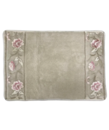 Dublin Rose Collection Rose Pink Flower Bathroom Rug 21&quot; x 34&quot; x 1&quot; - $34.88 CAD