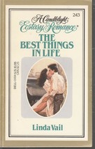 Vail, Linda - Best Things In Life - Candlelight Ecstasy Romance - # 243 - £1.55 GBP