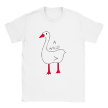 Funny Kawaii t shirt gift tee shirt summer holiday Duck hook a wild - £21.93 GBP