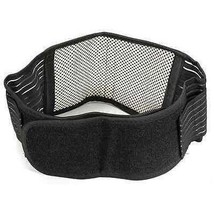 Low Back Support Belt Brace w/ Tourmaline for warmth/heating for Pain Relief LG - £18.10 GBP