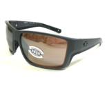 Costa Sunglasses Reefton PRO 06S9080-10 Matte Gray Wrap Frames Polarized... - $168.08