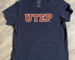UTEP Miners T Shirt Womens Size XL Campus Couture El Paso Texas Sparkle ... - $12.59