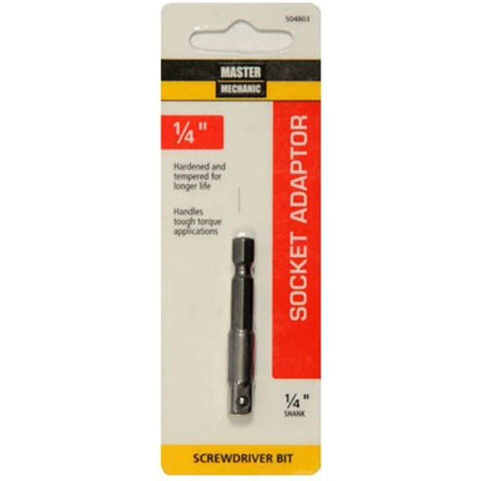 DISSTON COMPANY 504803 Sock Adapter, 1/4&quot; - $16.62