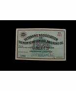 Vtg Veterans Association New York Central Railroad 1926 Card Onondaga Ep... - $761.26 MXN