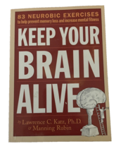 Keep Your Brain Alive 83 Neurobic Exercises Prevent Memory Loss Mental F... - $13.89