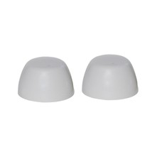 Peerless Color Replacement Plastic Toilet Bolt Caps, Set of 2, Sterling Silver - £27.49 GBP