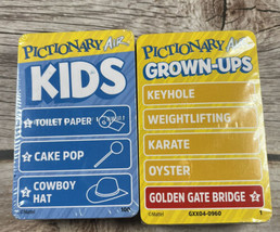 Pictionary Air Kids vs. Grownups Game Mattel 2019 NEW No Box~ Cards Sealed - $10.88