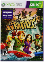 Kinect Adventures (Microsoft Xbox 360, 2010)  W/MANUAL - £4.70 GBP