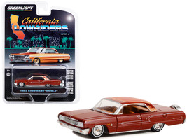 1964 Chevrolet Impala Copper Brown Metallic with Graphics &quot;California Lowriders&quot; - $22.79