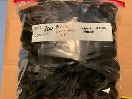 Powerade Bottle Caps Black Lot THIN Variety - For Arts &amp; Crafts - $28.00