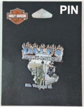 NEW DALE&#39;S HARLEY DAVIDSON DEALERSHIP PIN DALES MT. VERNON ILLINOIS - NE... - £11.44 GBP