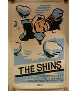 Il Poster Silkscreen Di The Shins E The Brunettes 04-29/30-05 Asheville, NC - $135.46