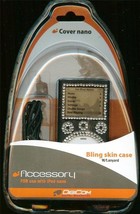 Digicom Skin Case Protector Lanyard  for Apple iPod Nano BLING Stones Bl... - $5.94