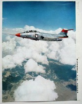 Vintage F-101 VOODOO McDonnell Aircraft Corporation Bi-Fold Brochure CIRCA 1958 - £21.23 GBP